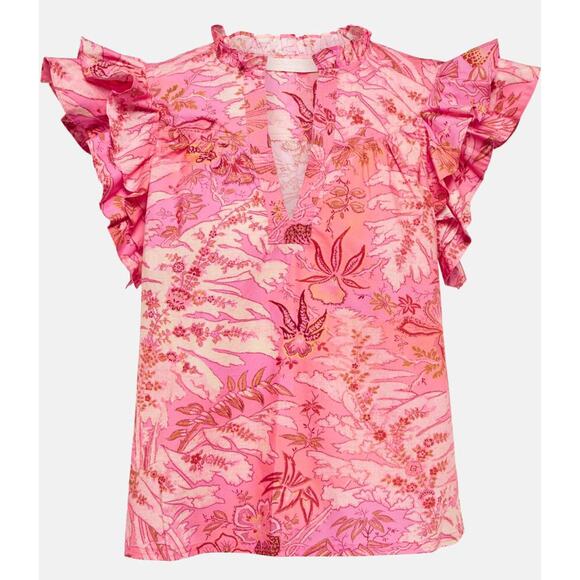 Ulla Johnson Camellia Lei Top size 10 - Picture 1 of 6
